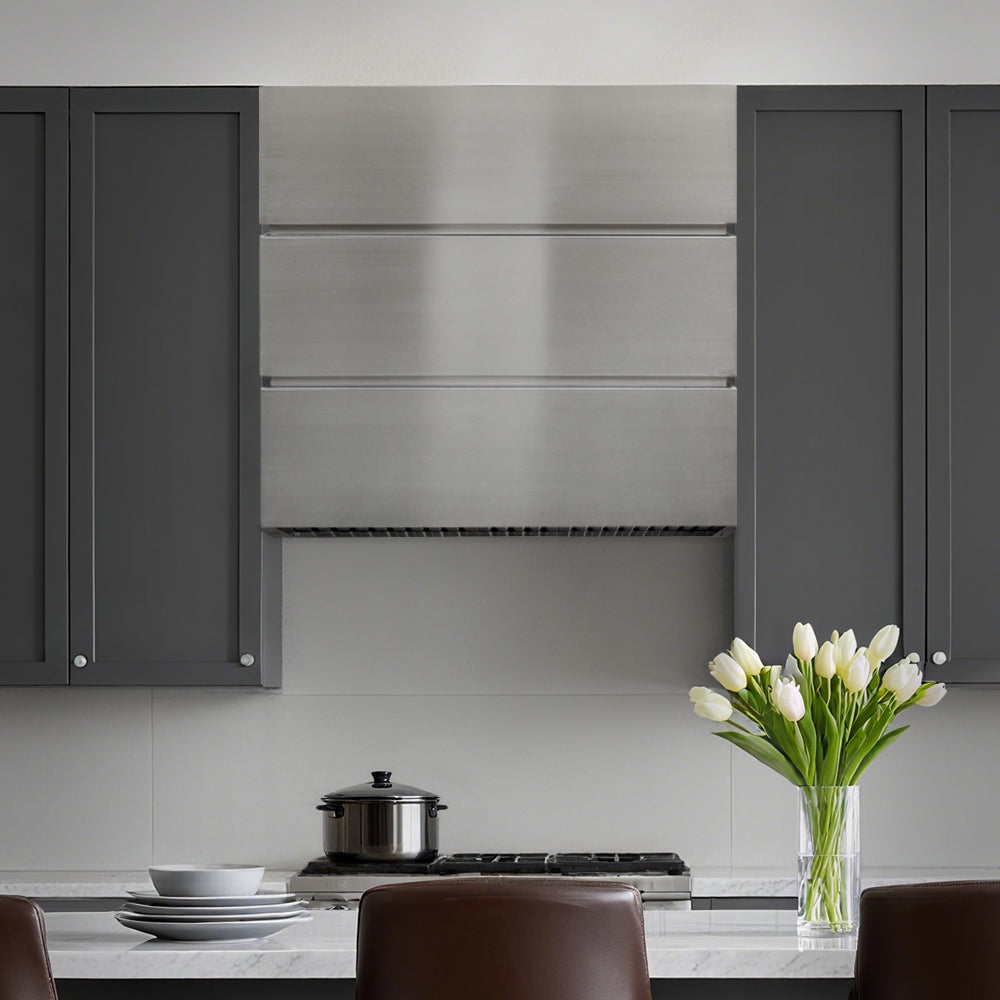 USA Artisan Stainless Steel Vent Hood Box Shape URHS-47