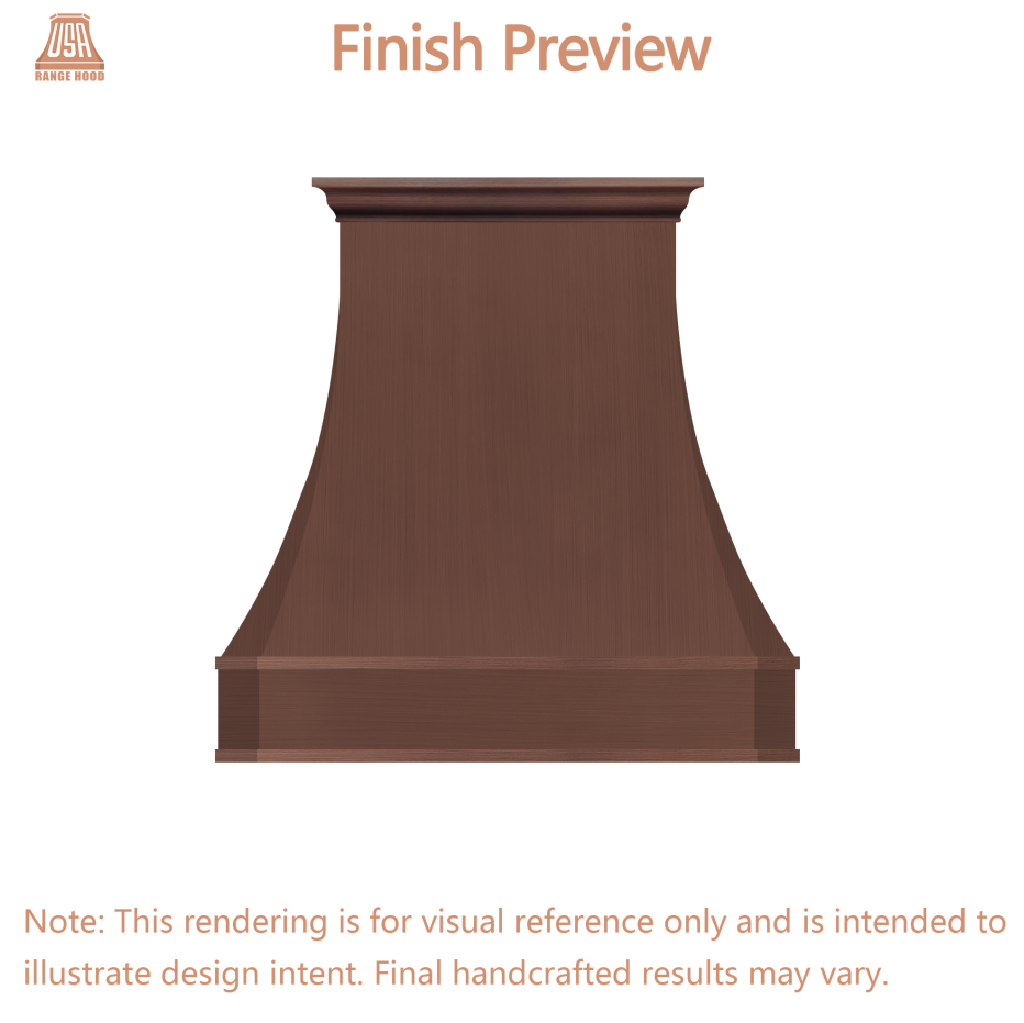 USA Custom Kitchen Hood-URHC-57-Custom Link for Jennifer