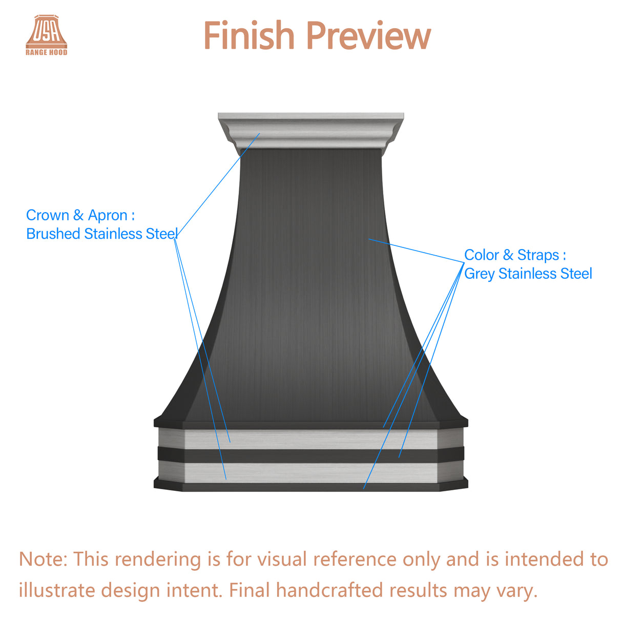 USA Custom Range Hood-Custom Link-for Pamela
