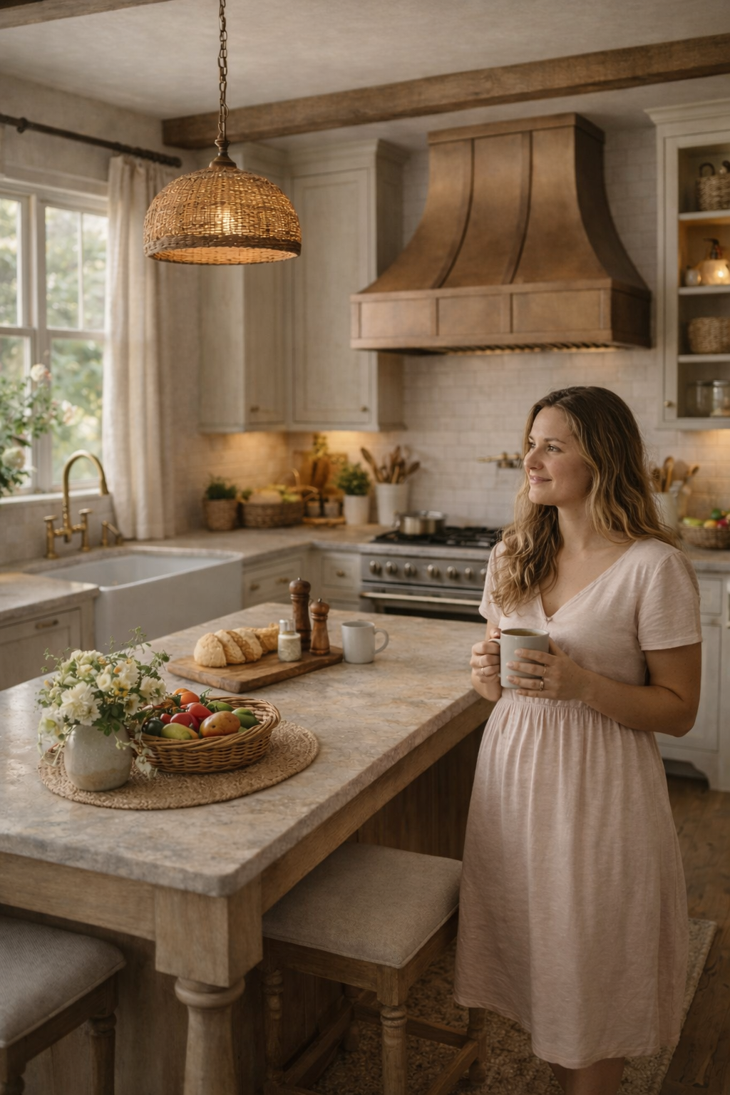 USA Classic Antique Handmade Brass Range Hood URHB-74