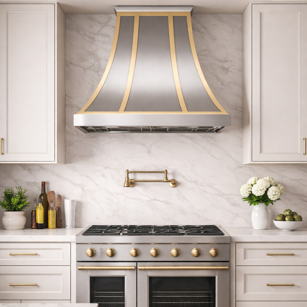 USA Chicago Classic Custom Stainless Steel Kitchen Hoods URHS-21