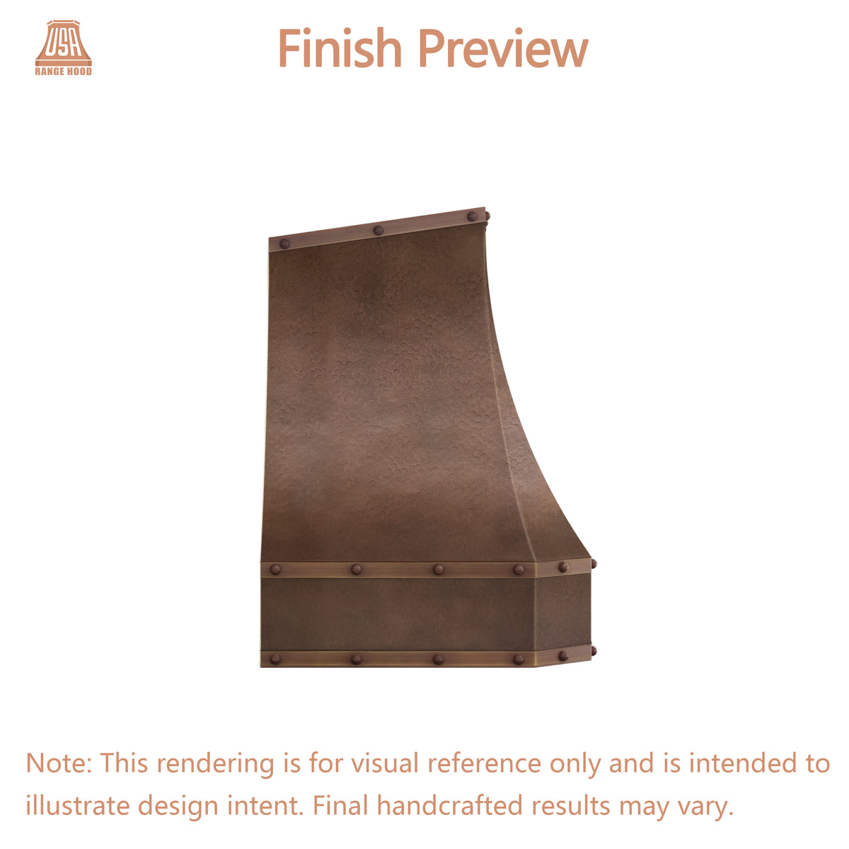 USA Custom Range Hood-URHC-67-Custom Link for Christopher