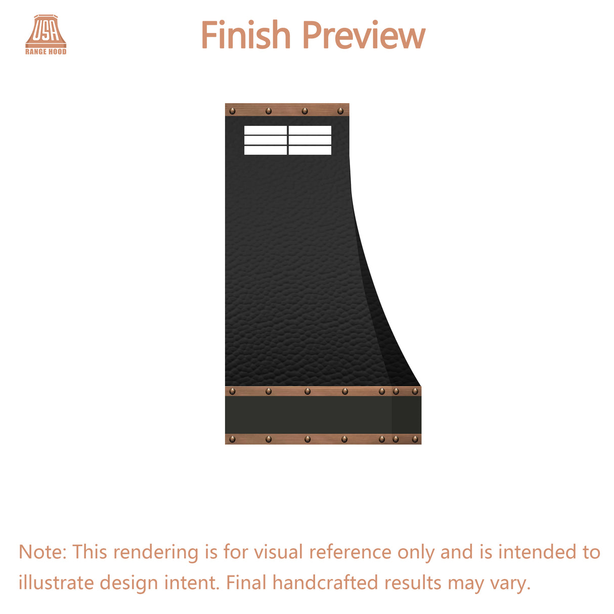 USA Custom Range Hood-URHC-67-Custom Link for Denise