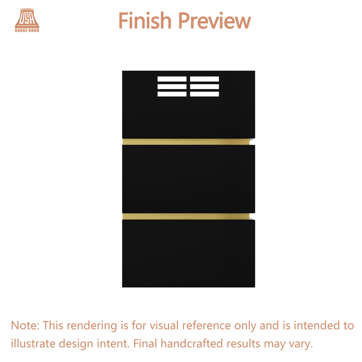 USA Custom Range Hood-URHS-213-Custom Link for Nikki