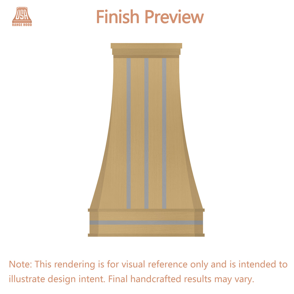 USA Custom Range Hood-URHB-89-Custom Link for Ken
