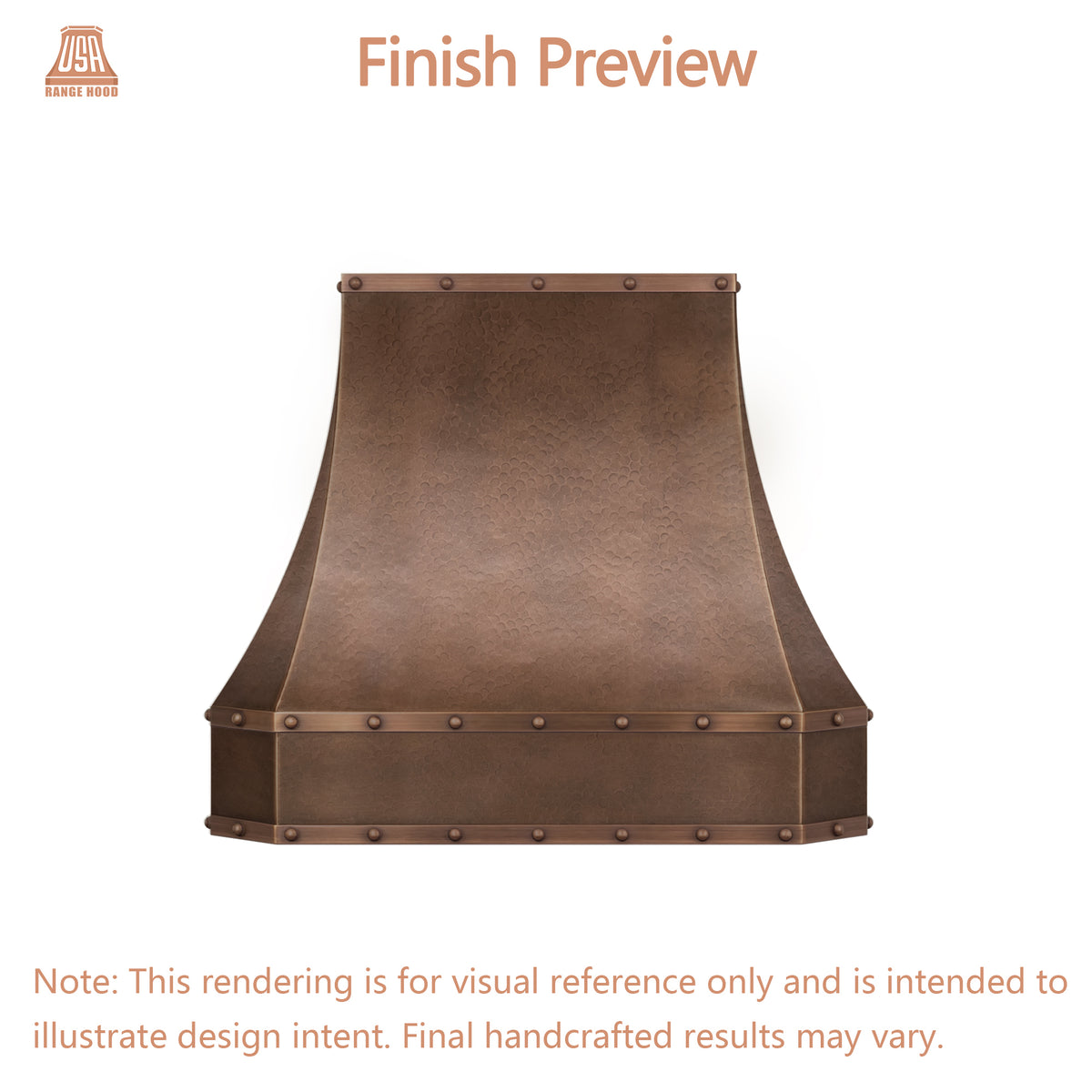 USA Custom Range Hood-URHC-67-Custom Link for Christopher