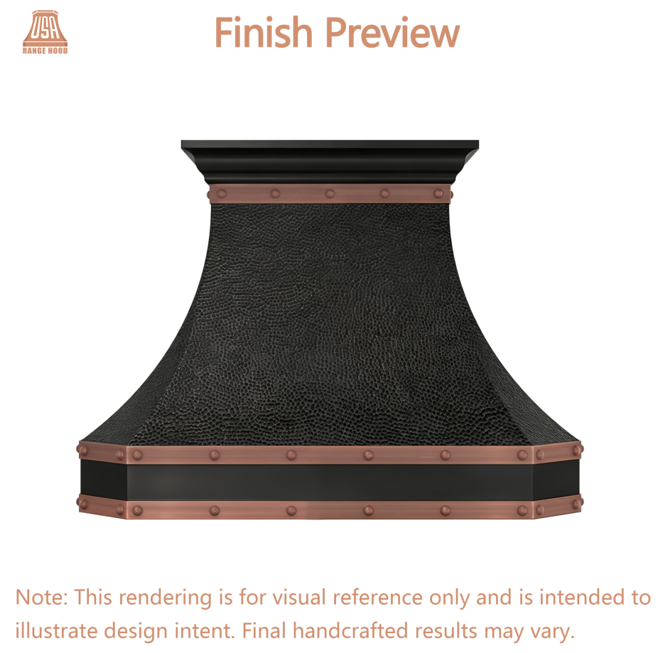USA Custom Range Hood-Custom Crown-Custom Link for Milda