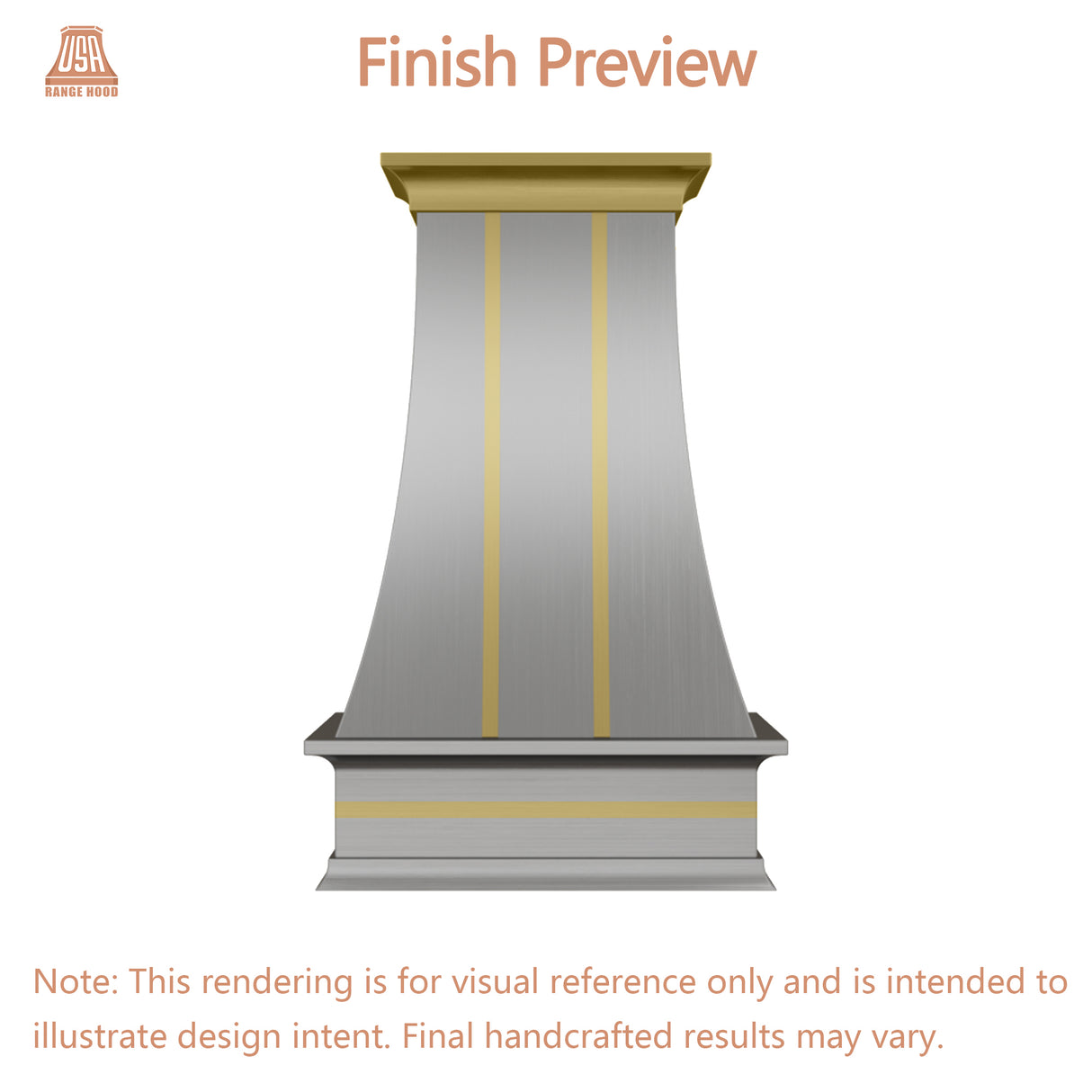 USA Custom Kitchen Hood-URHS-36-Custom Link for Marcia Dorolek