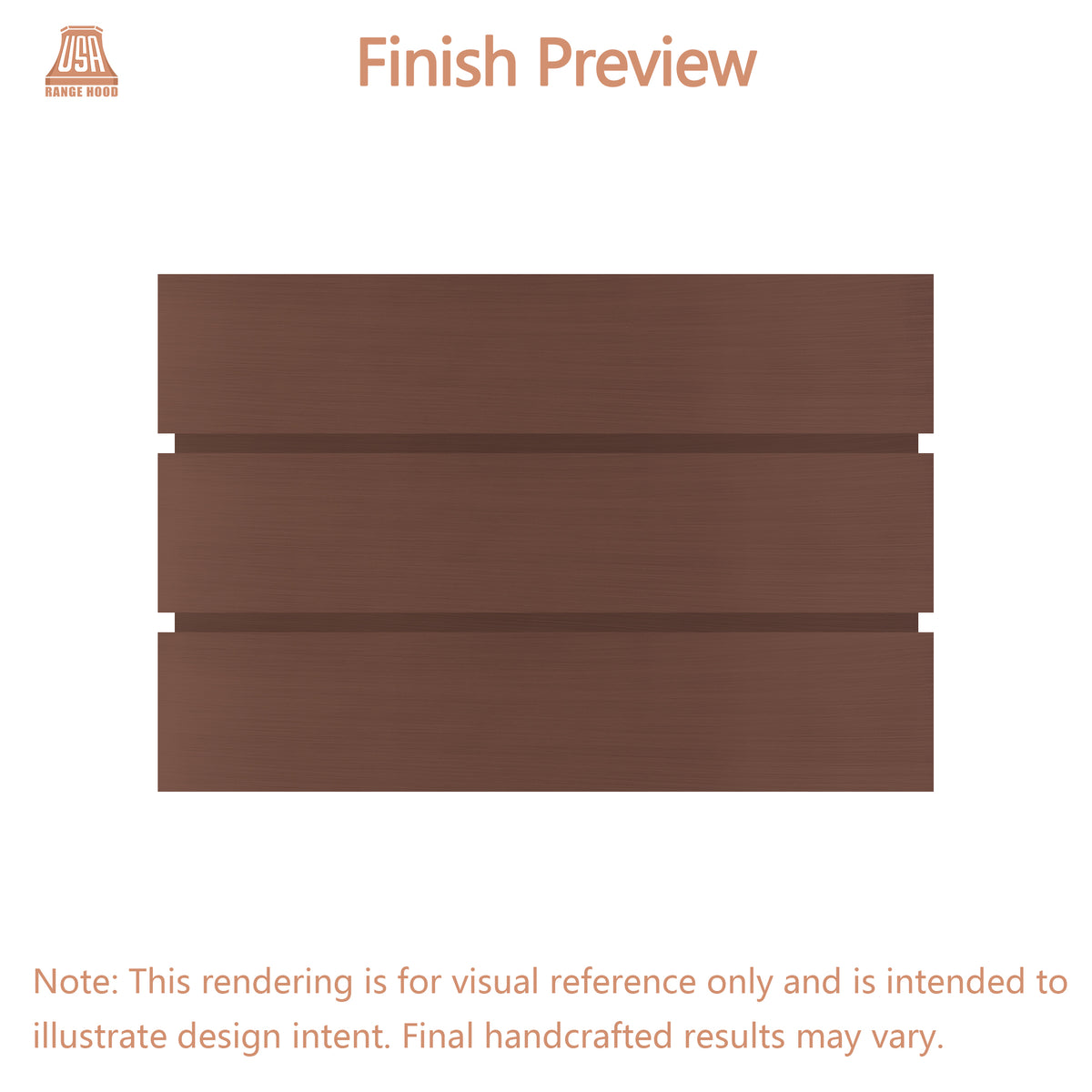 USA Custom Range Hood URHC-62-Custom Link for Shayna