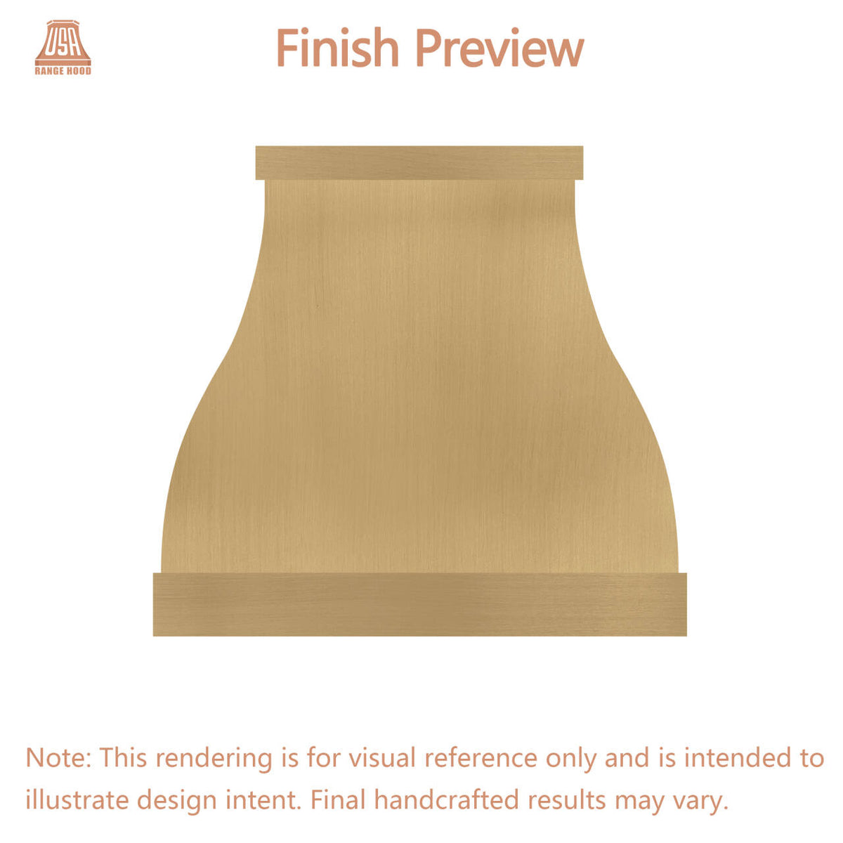 USA Custom Range Hood-URHB-25-Custom Link for James