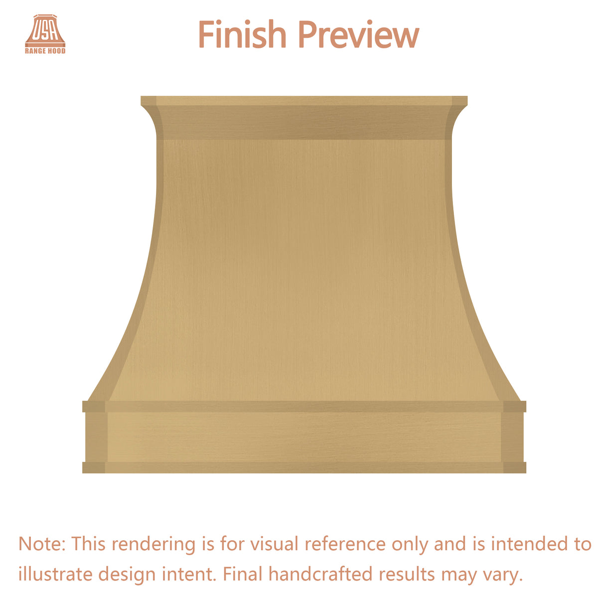 USA Custom Kitchen Hood URHB-45-Custom Link for Heidi