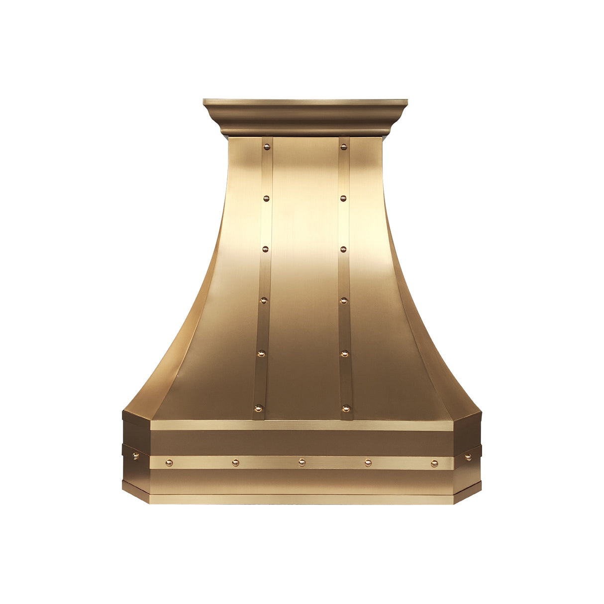 USA California Luxury Custom Brass Exhaust Hood URHB-135