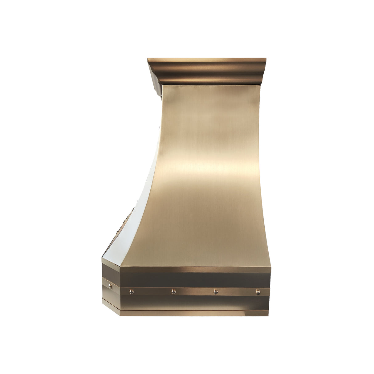 USA California Luxury Custom Brass Exhaust Hood URHB-135
