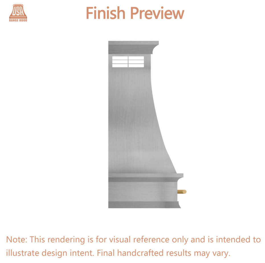 USA Custom Kitchen Hood-URHS-36-Custom Link for Patricia