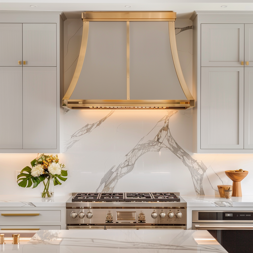 USA Custom Luxury Stainless Steel Range Hood URHS-01