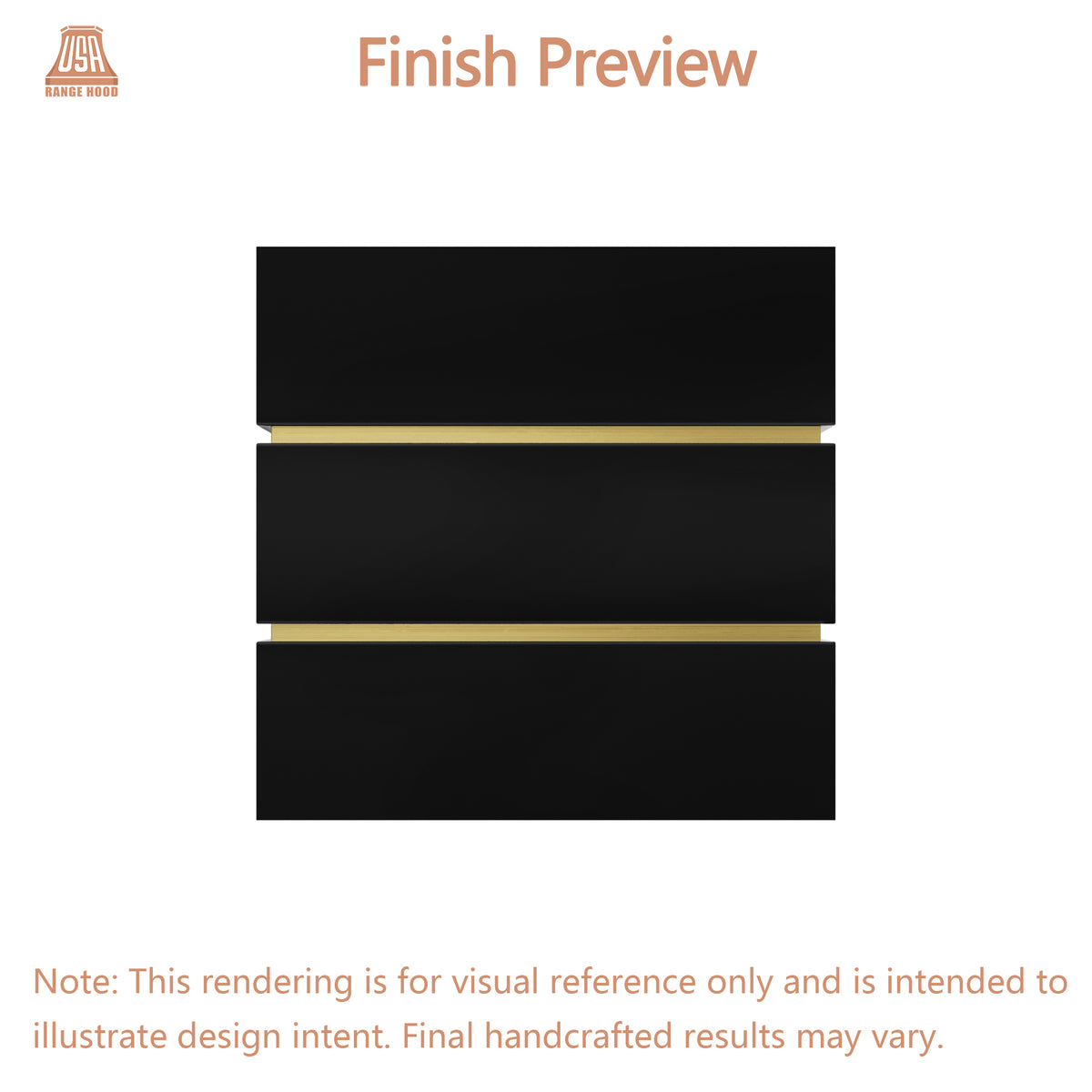 USA Custom Range Hood-URHS-213-Custom Link for Nikki
