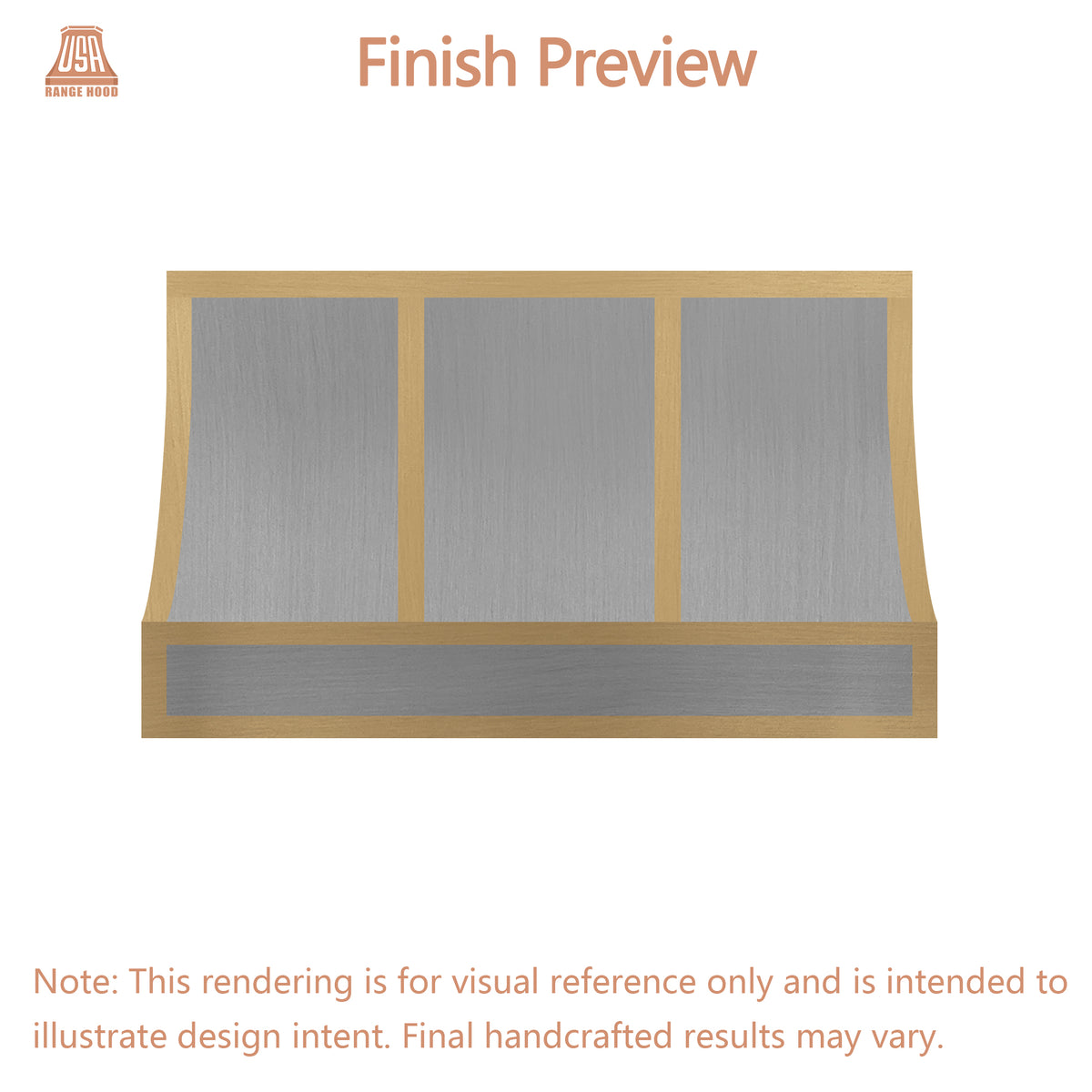 USA Custom Range Hood-URHS-183-Custom Link for Kevin