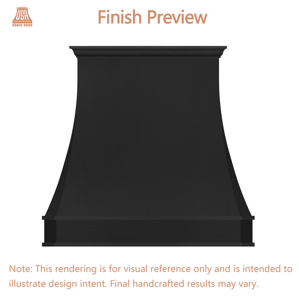 USA Custom Range Hood-URHS-110-Custom Link for Frank