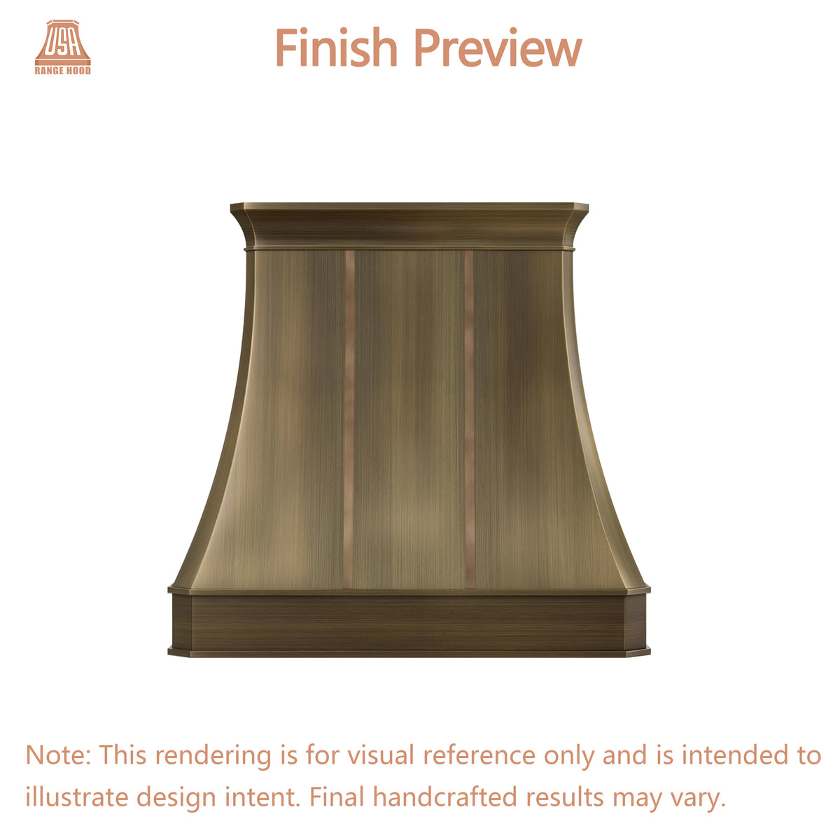 USA Custom Range Hood-URHB-45-Custom Link for Amanda Williams