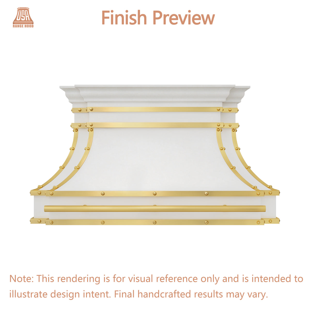 USA Custom Range Hood-URHS-29-Custom Link for Krisy