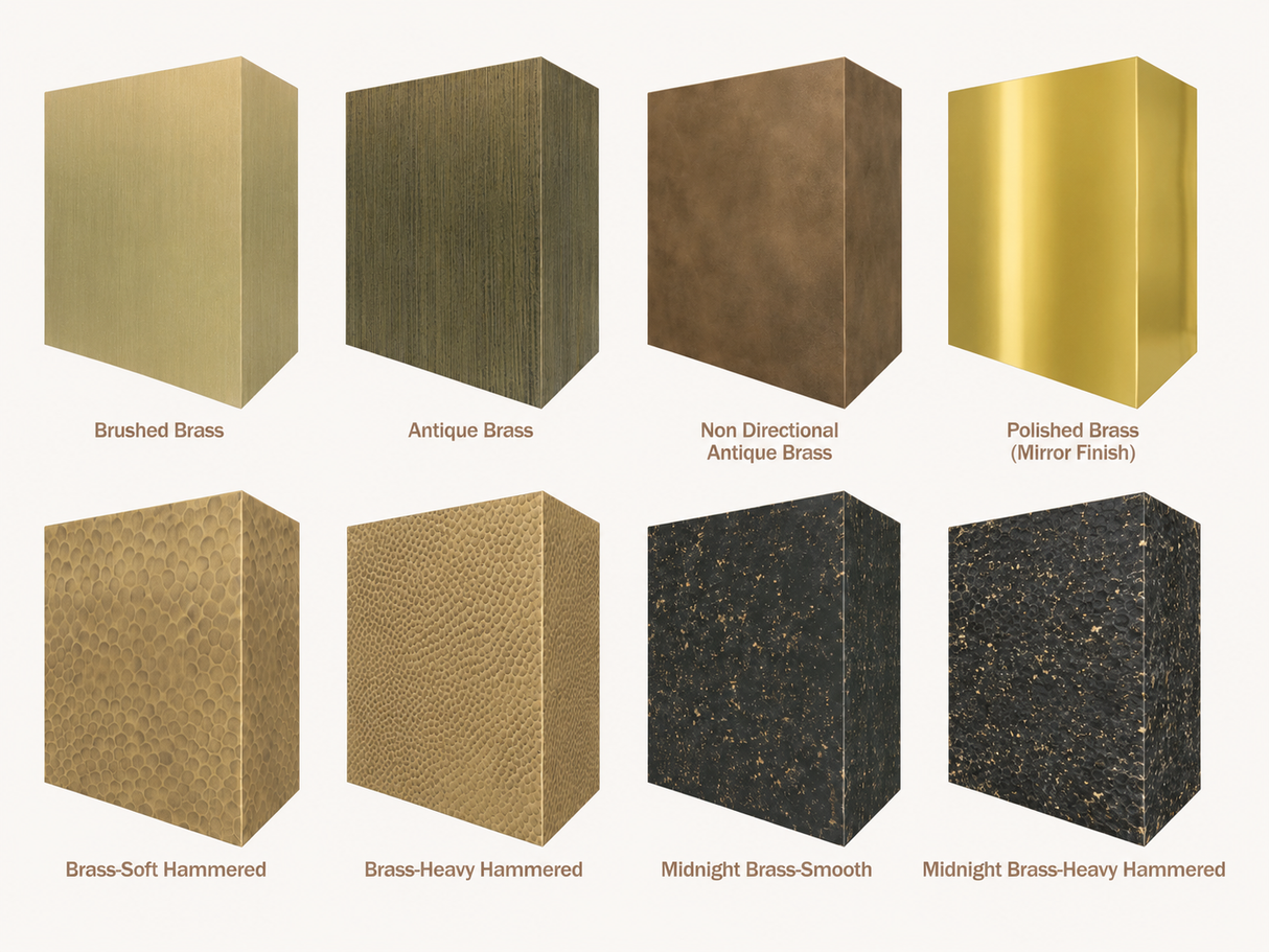 USA Artisan Box Brass Kitchen Hood URHB-68