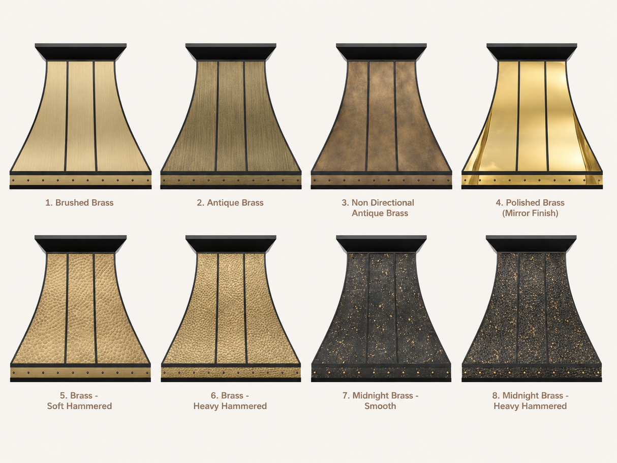 USA Florida Designer Brass Kitchen Hood URHB-79