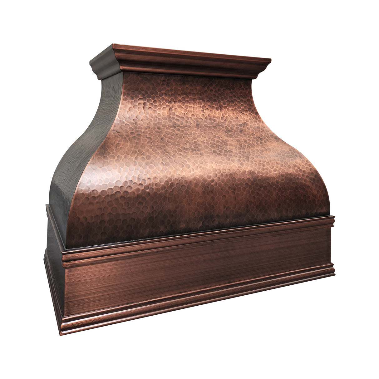 USA Antique Copper Custom Kitchen Vent Hoods URHC-22-Custom Copper Range Hood > Luxury Metal Hood > High-End Kitchen Vent Hood-USA Range Hood