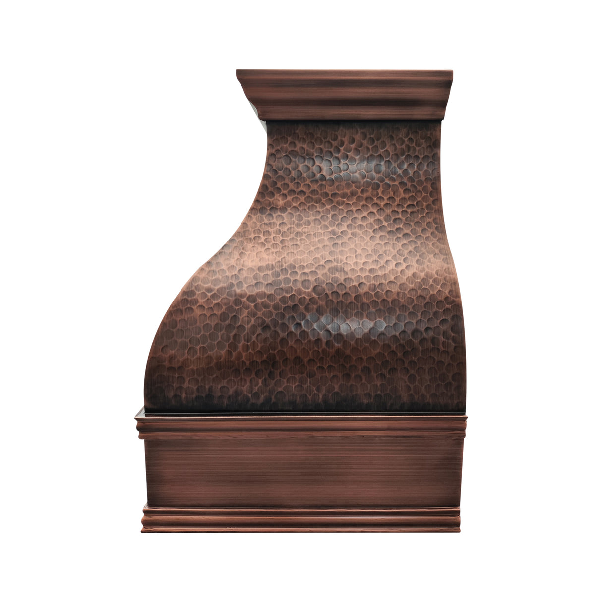 USA Antique Copper Custom Kitchen Vent Hoods URHC-22-Custom Copper Range Hood > Luxury Metal Hood > High-End Kitchen Vent Hood-USA Range Hood