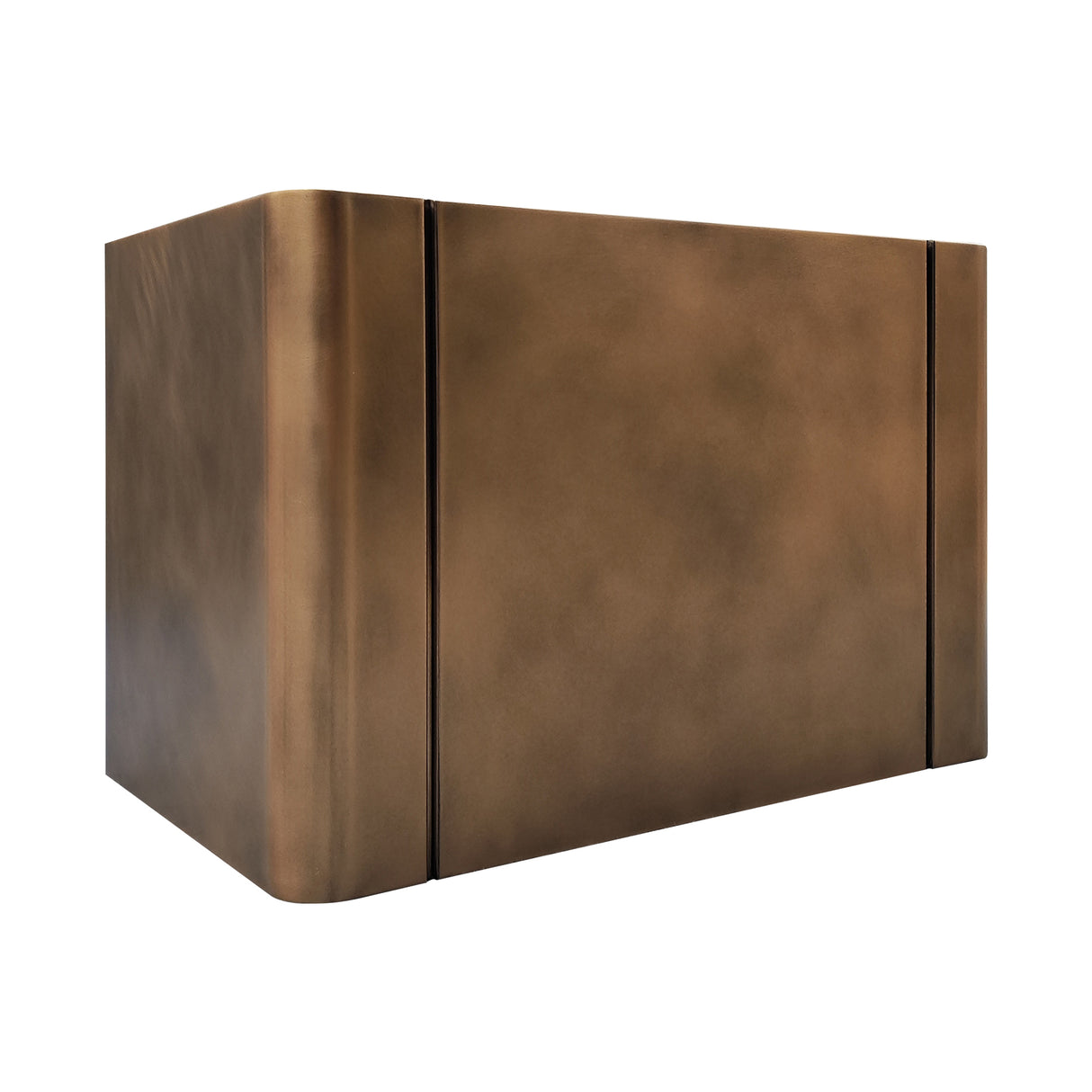 USA Box Custom Brass Range Hood with Non-direction Finish URHB-24-Custom Brass Range Hood > Luxury Metal Hood > High-End Kitchen Vent Hood-USA Range Hood