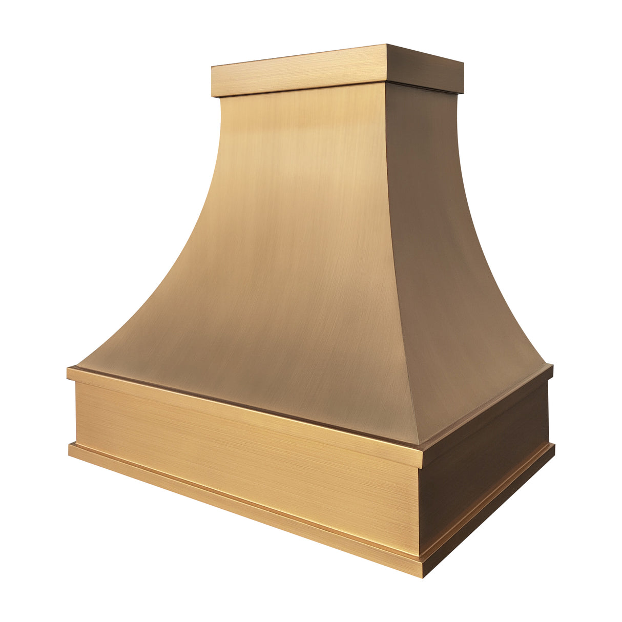 USA California Custom Brass Vent Hoods URHB-44-Custom Brass Range Hood > Luxury Metal Hood > High-End Kitchen Vent Hood-USA Range Hood