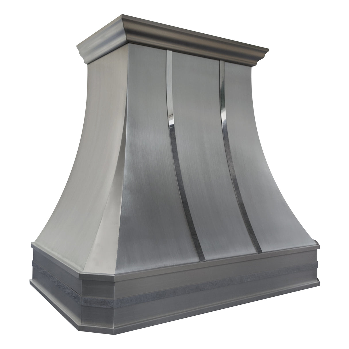 USA California Custom Stainless Steel Kitchen Hoods URHS-04-Custom Stainless Steel Range Hood > Luxury Kitchen Hood > High-End Metal Vent Hood-USA Range Hood