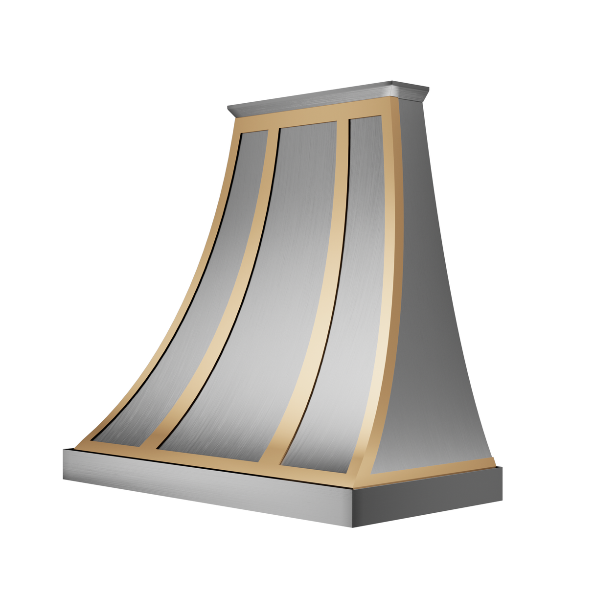 USA Chicago Classic Custom Stainless Steel Kitchen Hoods URHS-21-Custom Stainless Steel Range Hood > Luxury Kitchen Hood > High-End Metal Vent Hood-USA Range Hood