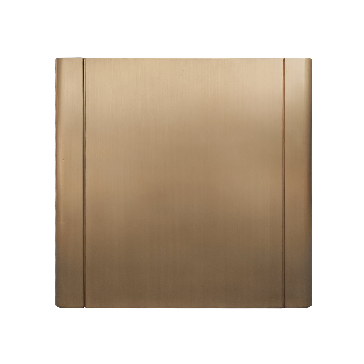 USA Custom Brushed Brass Range Hood with Box Shape URHB-30-Custom Brass Range Hood > Luxury Metal Hood > High-End Kitchen Vent Hood-USA Range Hood