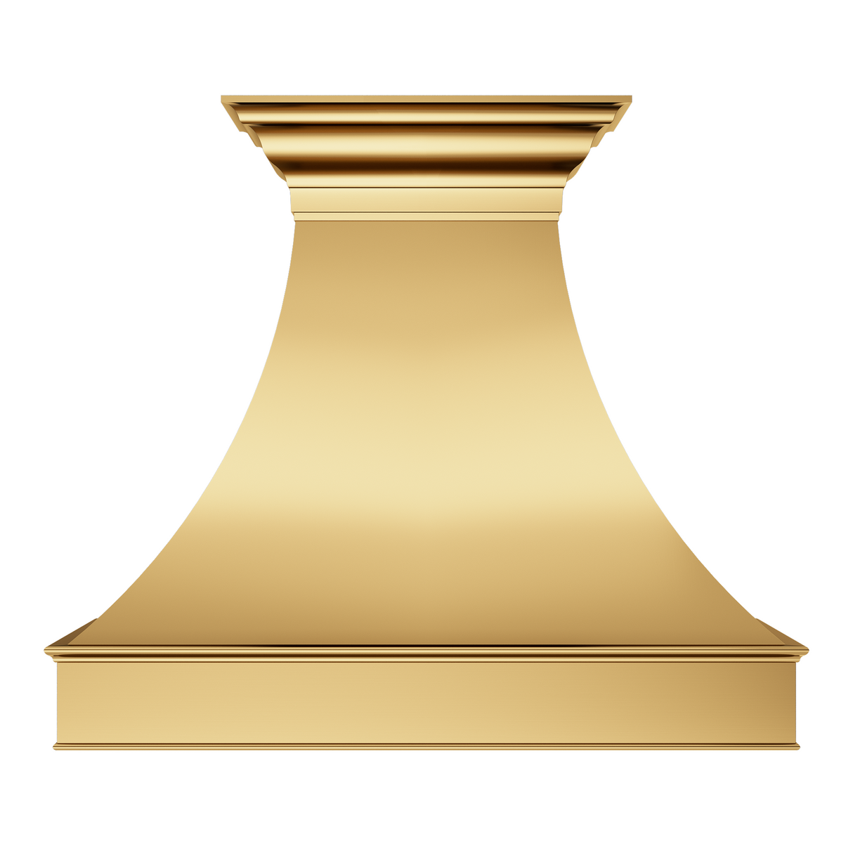 USA Florida Brass Kitchen Vent Hood with Premium Style URHB-31-Custom Brass Range Hood > Luxury Metal Hood > High-End Kitchen Vent Hood-USA Range Hood