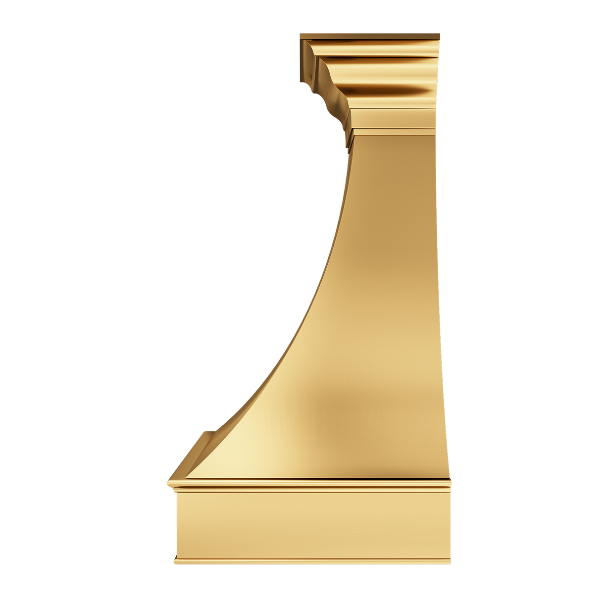 USA Florida Brass Kitchen Vent Hood with Premium Style URHB-31-Custom Brass Range Hood > Luxury Metal Hood > High-End Kitchen Vent Hood-USA Range Hood