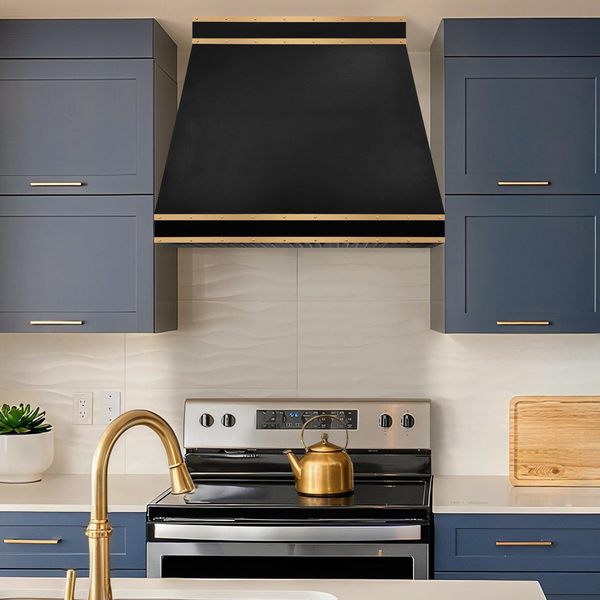 USA Florida Custom Stainless Steel Kitchen Range Hood URHS-39-Custom Stainless Steel Range Hood > Luxury Kitchen Hood > High-End Metal Vent Hood-USA Range Hood