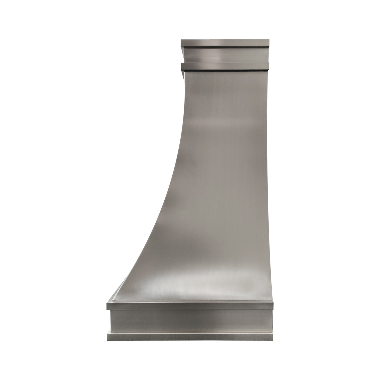 USA Modern Brushed Stainless Steel Range Hood with Dual-Direction Brushed Design URHS-107-Custom Stainless Steel Range Hood > Luxury Kitchen Hood > High-End Metal Vent Hood-USA Range Hood