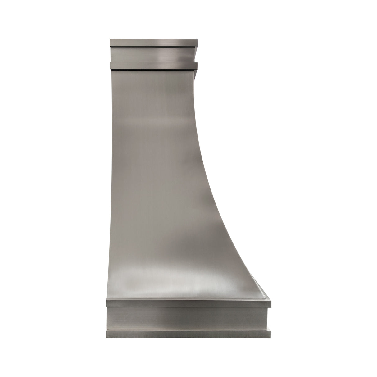 USA Modern Brushed Stainless Steel Range Hood with Dual-Direction Brushed Design URHS-107-Custom Stainless Steel Range Hood > Luxury Kitchen Hood > High-End Metal Vent Hood-USA Range Hood