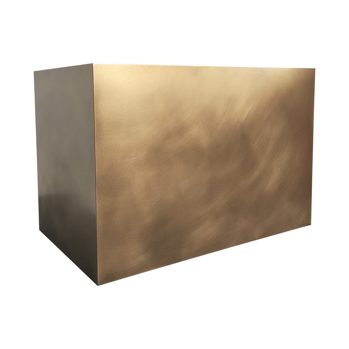 USA Artisan Box Shaped Brass Range Hood URHB-86