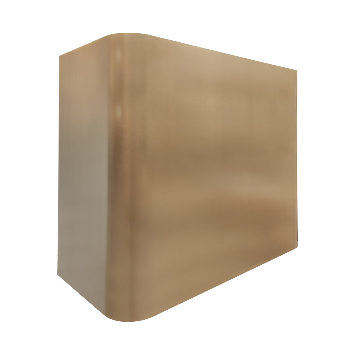 USA Artisan Brass Exhaust Hood with Classic Box Shaped URHB-146