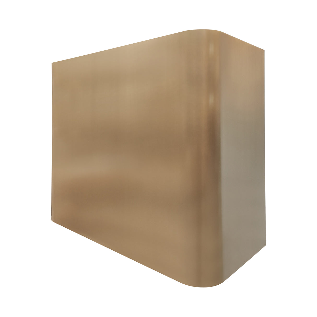 USA Artisan Brass Exhaust Hood with Classic Box Shaped URHB-146