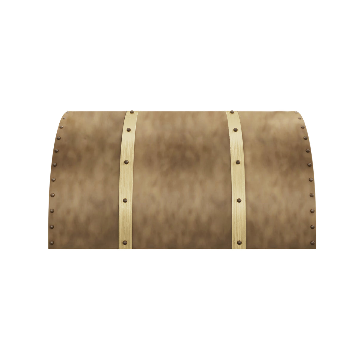 USA Artisan Brass Range Hood featuring Rustic Style URHB-92