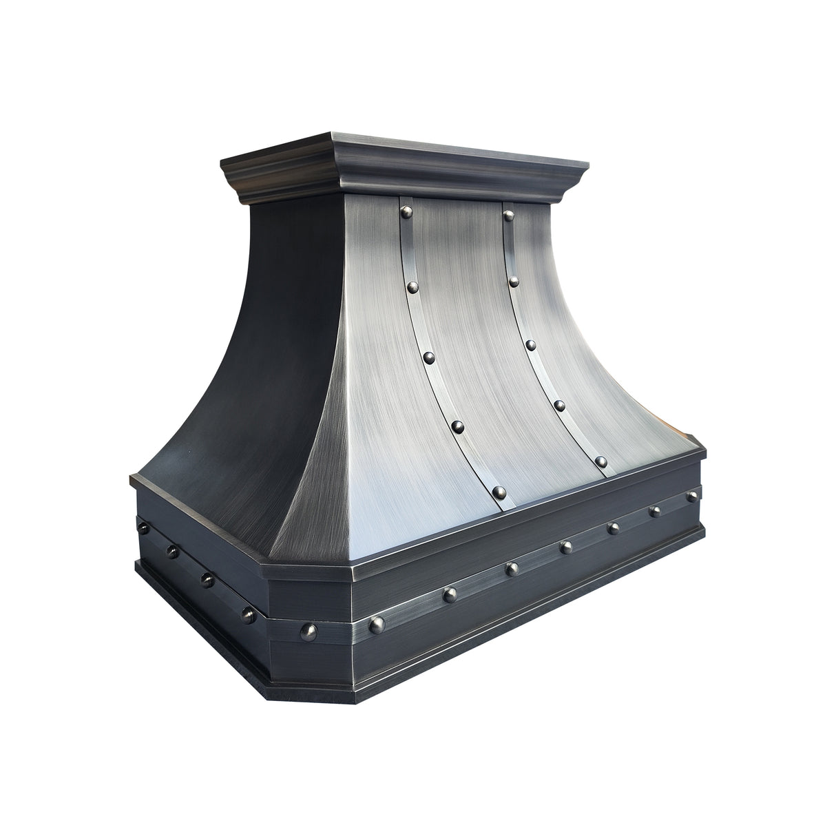 USA Artisan Custom Grey Stainless Steel Range Hood URHS-193