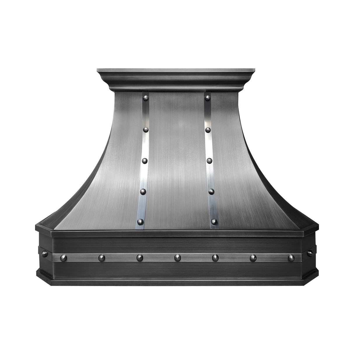 USA Artisan Custom Grey Stainless Steel Range Hood URHS-193