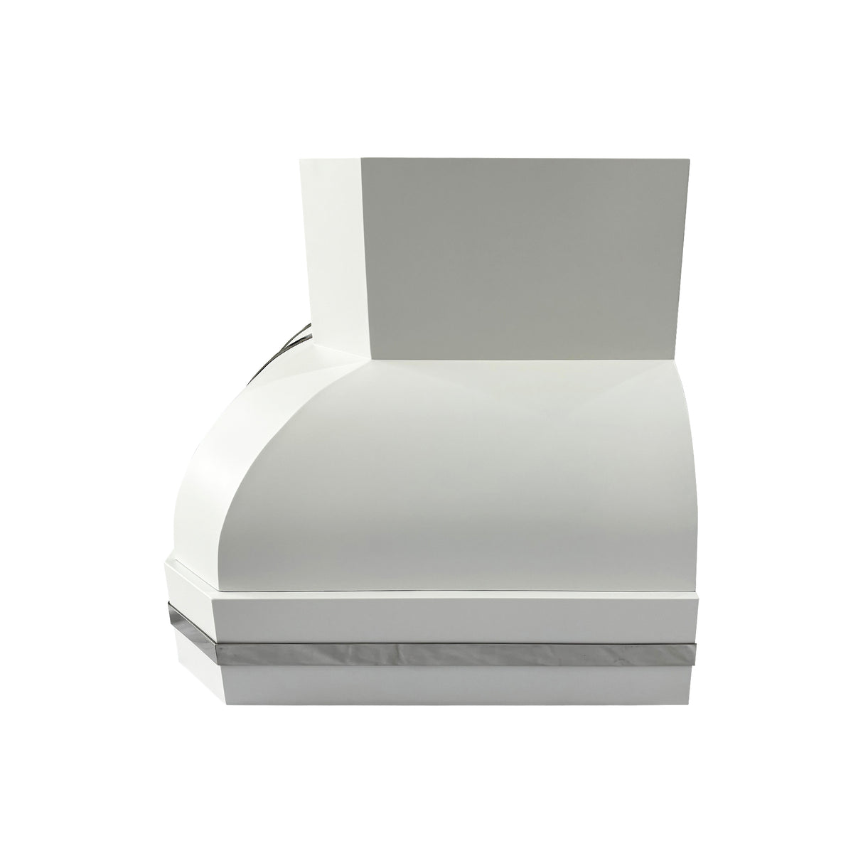 USA Artisan Handmade White Stainless Steel Vent Hood URHS-249