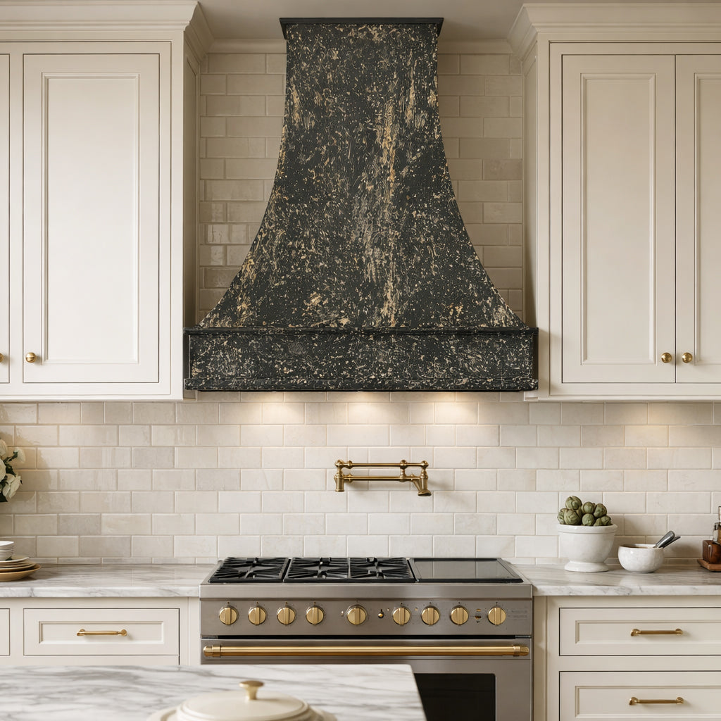 USA Artisan Midnight Brass Vent Hood URHB-69