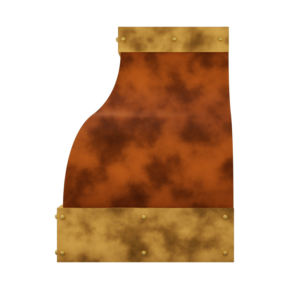 USA Artisan Tuscan Style Copper Kitchen Hood URHC-78