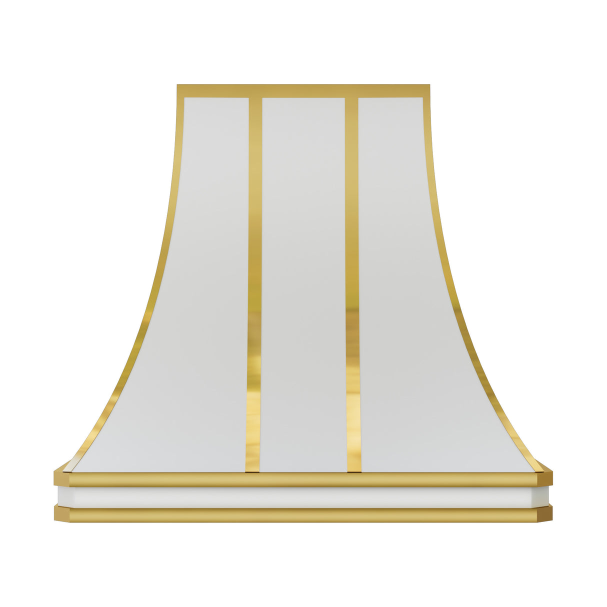 USA Bespoke Custom White Stainless Steel Vent Hood URHS-124