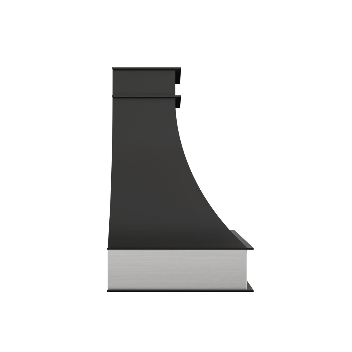 USA Black Artisan Custom Stainless Steel Exhaust Hood URHS-205