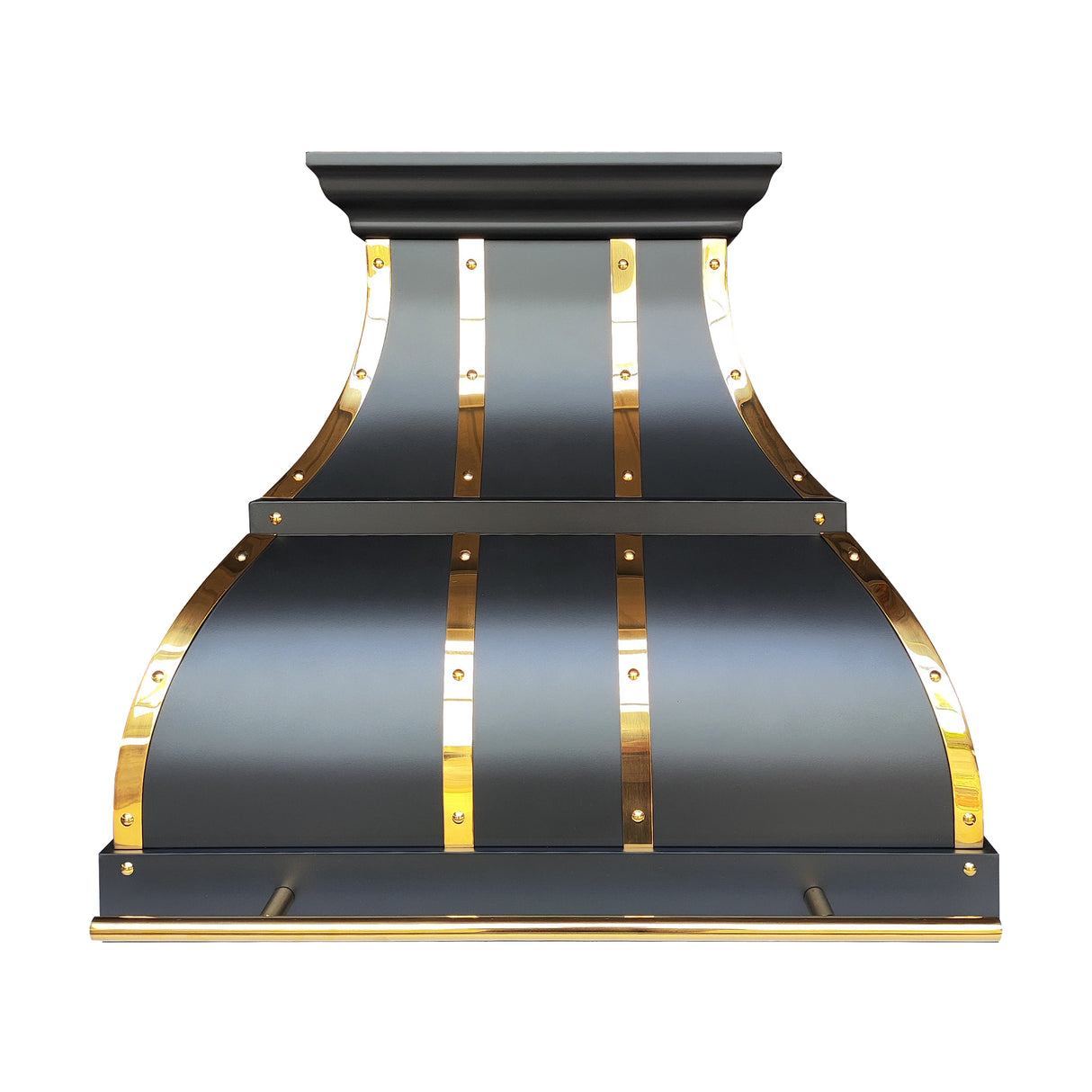 USA Black Designer Bell Shaped Stainless Steel Vent Hood URHS-216